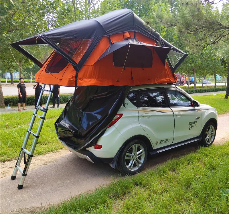 

One-stop Road Trip Soft Cover Camping Car Roof Top Tent