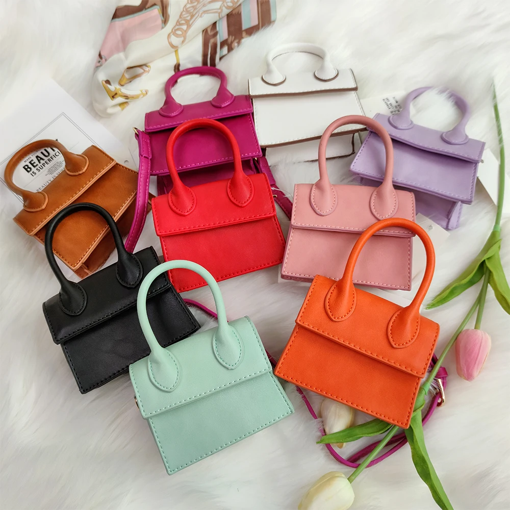 

Kids Fashion Colorful 2021 Mini Purse Cute And Mini Shoulder Little Girls Luxury Kids Accessories Purses And Handbags