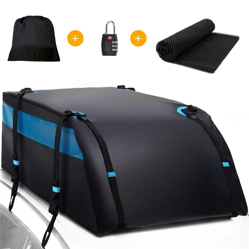 

Waterproof Car Roof Travel Bag Cargo Carrier Car Roof Top Bag Luggage Large Car Roof Storage Bag