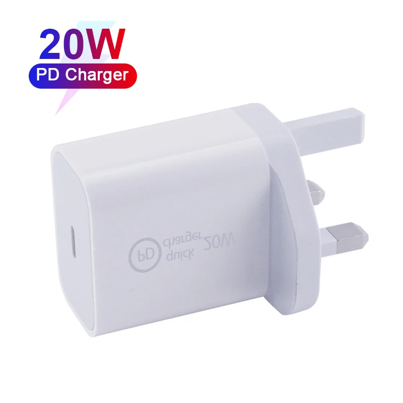 

High Quality Fast Charging Wall Charger PD 20W QC3.0 Adapter