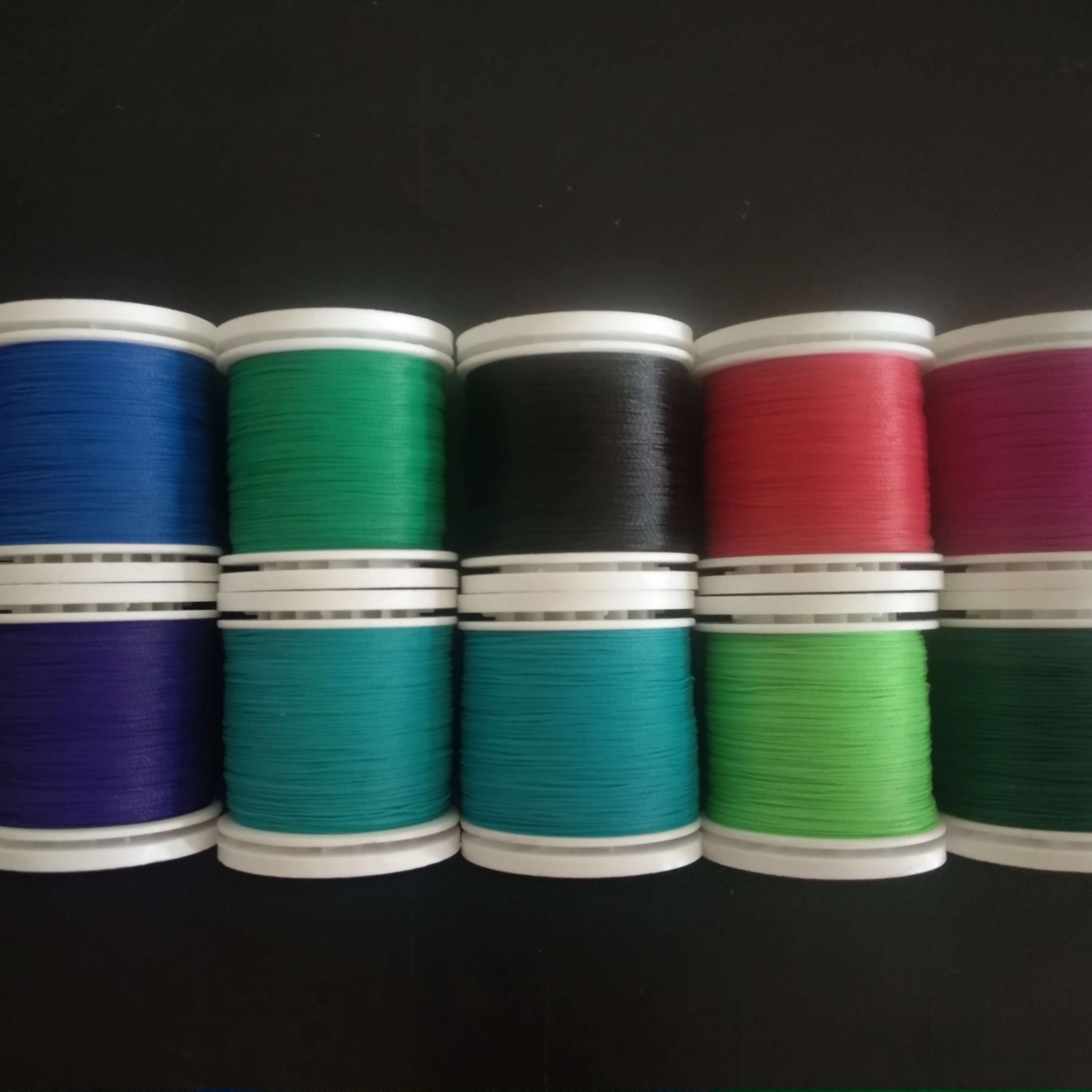 

200yards/unit 100D size B NCP thread/300D Metallic professional rod winding thread, Various