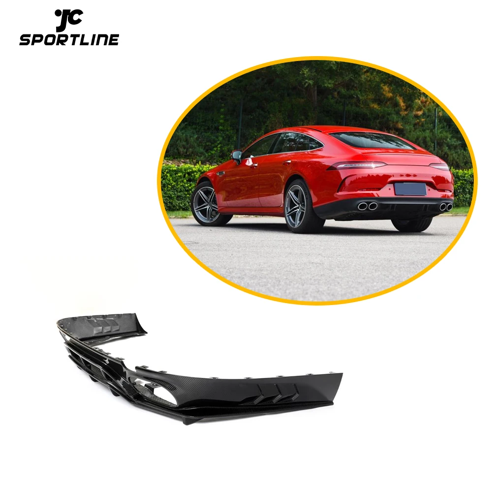 

Pre-preg Rear Bumper Lip Diffuser for Mercedes Benz AMG GT 53 Sedan 4-Door 2019-2020