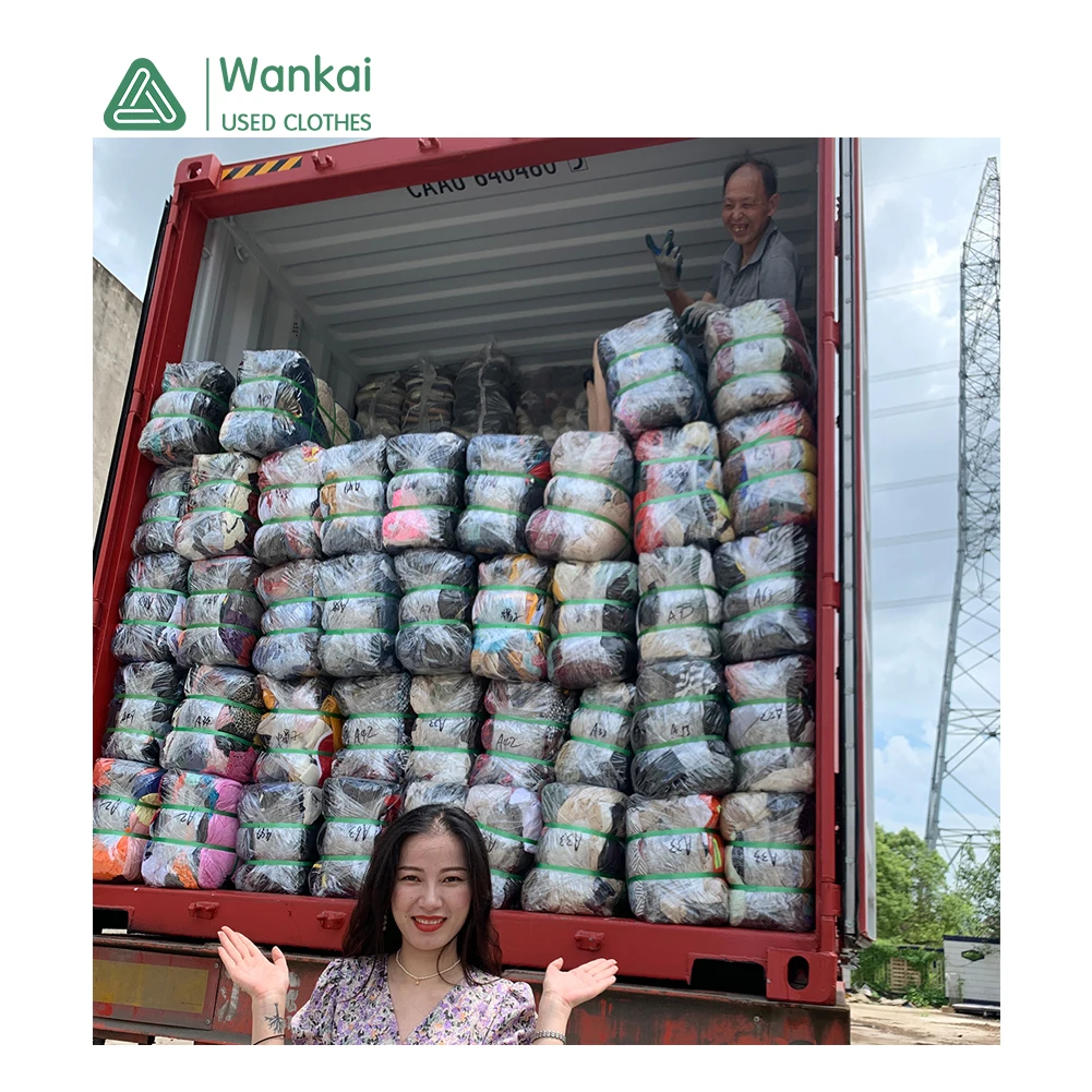 

Factory Wholesale Branded Bale Baju Bekas Import Bal Balan, A Grade Thailand Used Clothes, Mixed colors