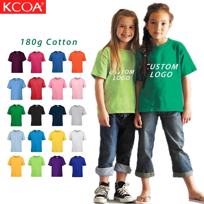 

Ready To Ship Kids Clothing Boys Screen Print Logo T-Shirt 100% Cotton T Shirt For Kids With Cartoons