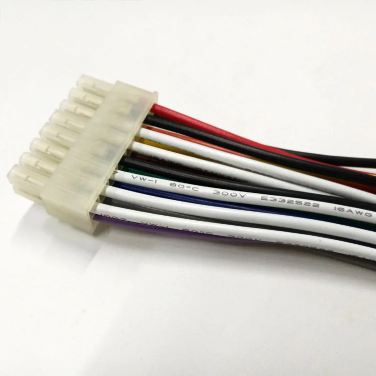 Custom wire harness 5557 16 pin AWG16 pigtail cable 4.2 pitch Stripped end - ANKUX.COM