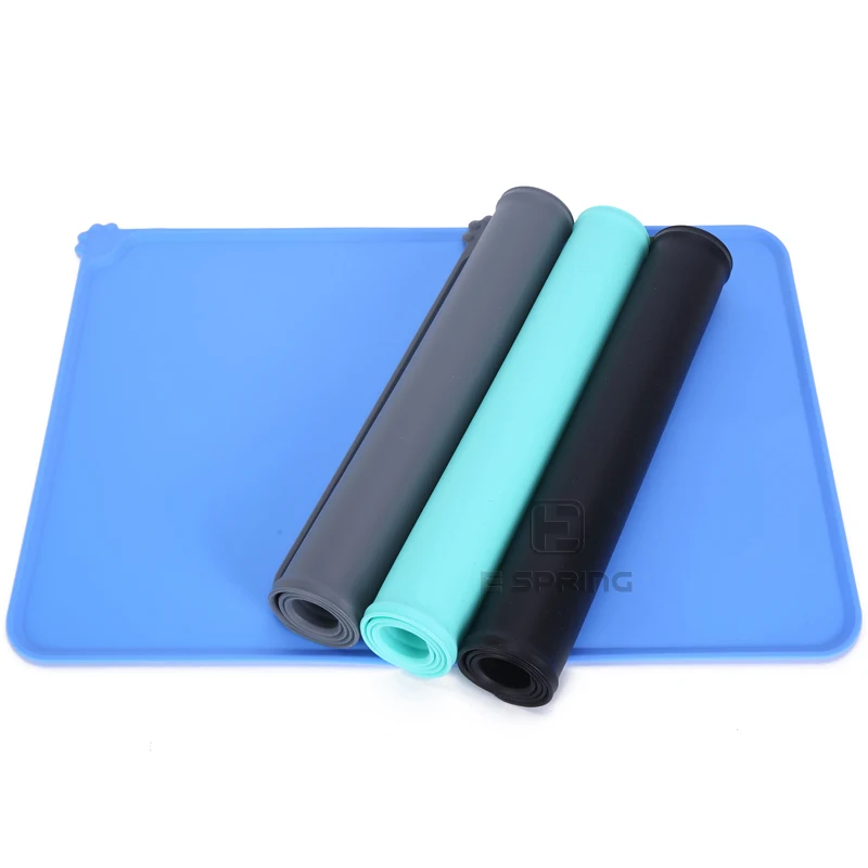 

Large Size 100% Food Grade Platinum Silicone Pet Food Feeding Mat