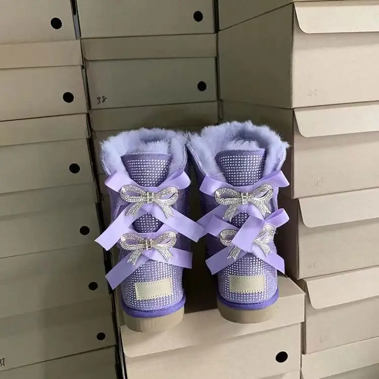 

Winter colorful faux fox fur women winter boots heels Winter colorful faux fox fur, Black