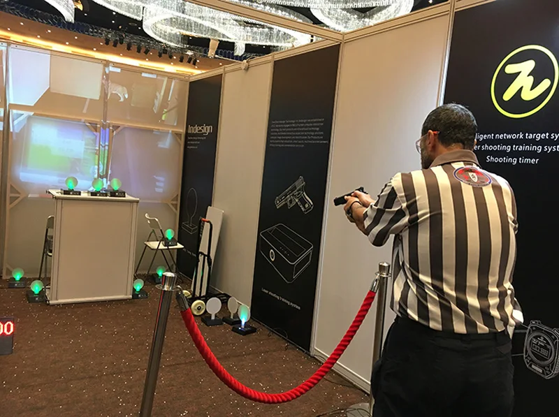 Wireless Automatic Airsoft Target System Steel Targets Airgun Pellet