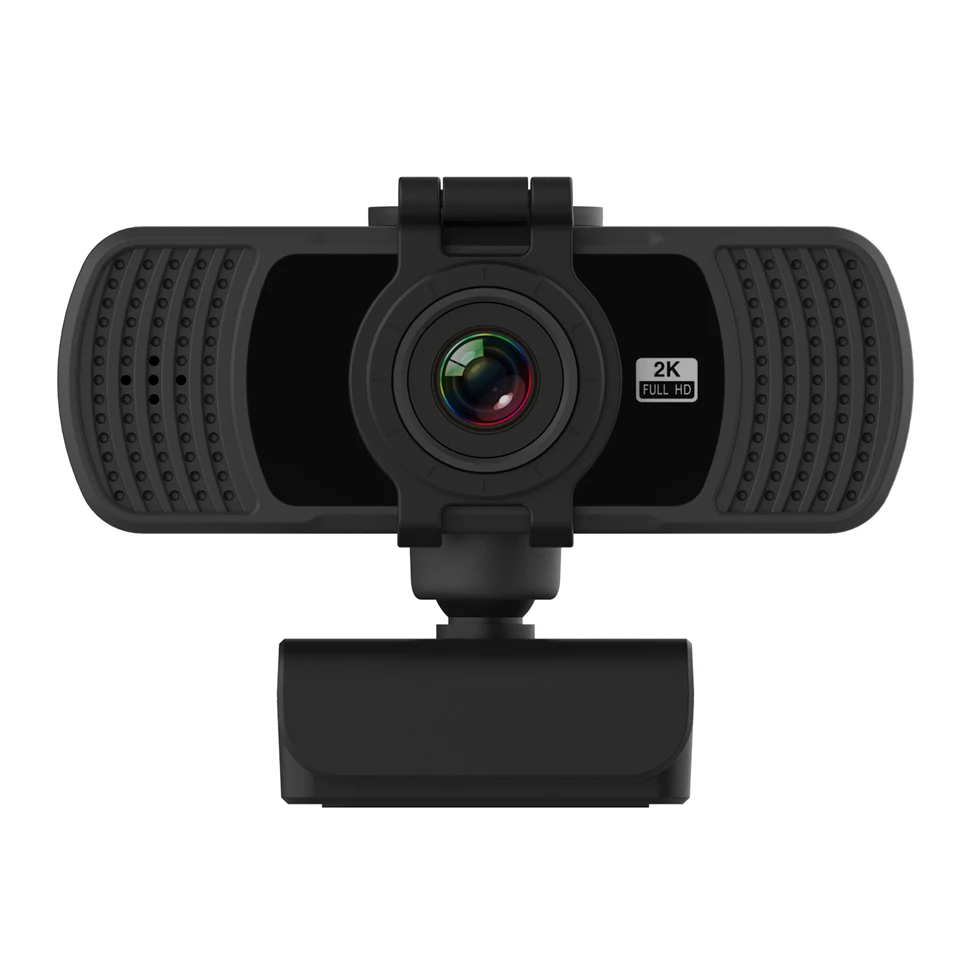 

New Full HD 2K Web Camera with Microphone and Privacy Cover Cam for Mac Laptop Computer Video Live Streaming