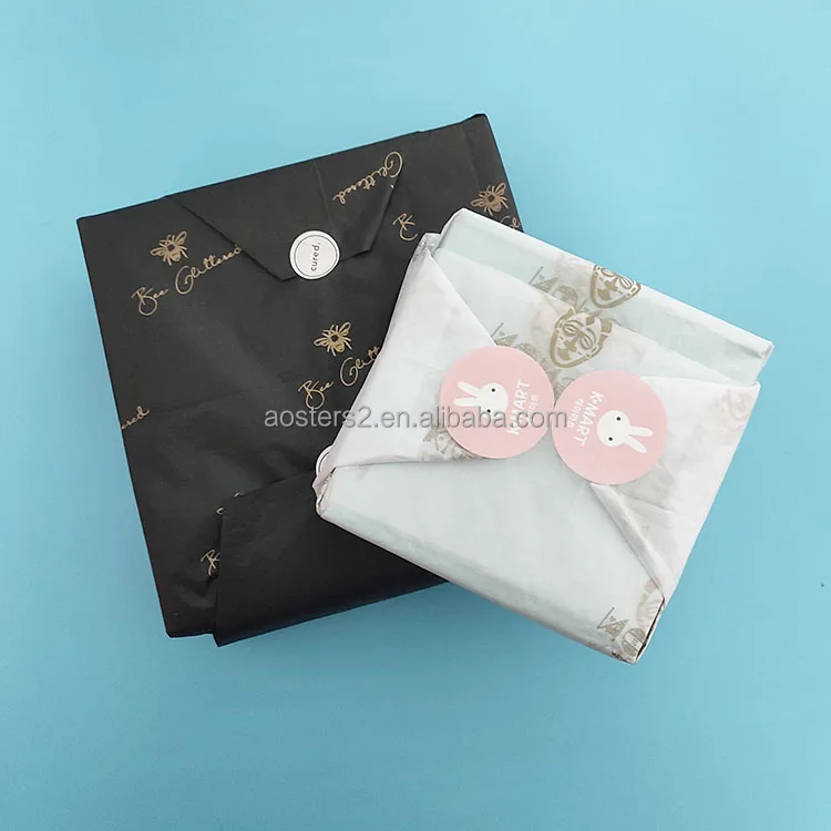 

Customized quality clothing shoes gift paper wrapping Tissue paper with custom logo packaging