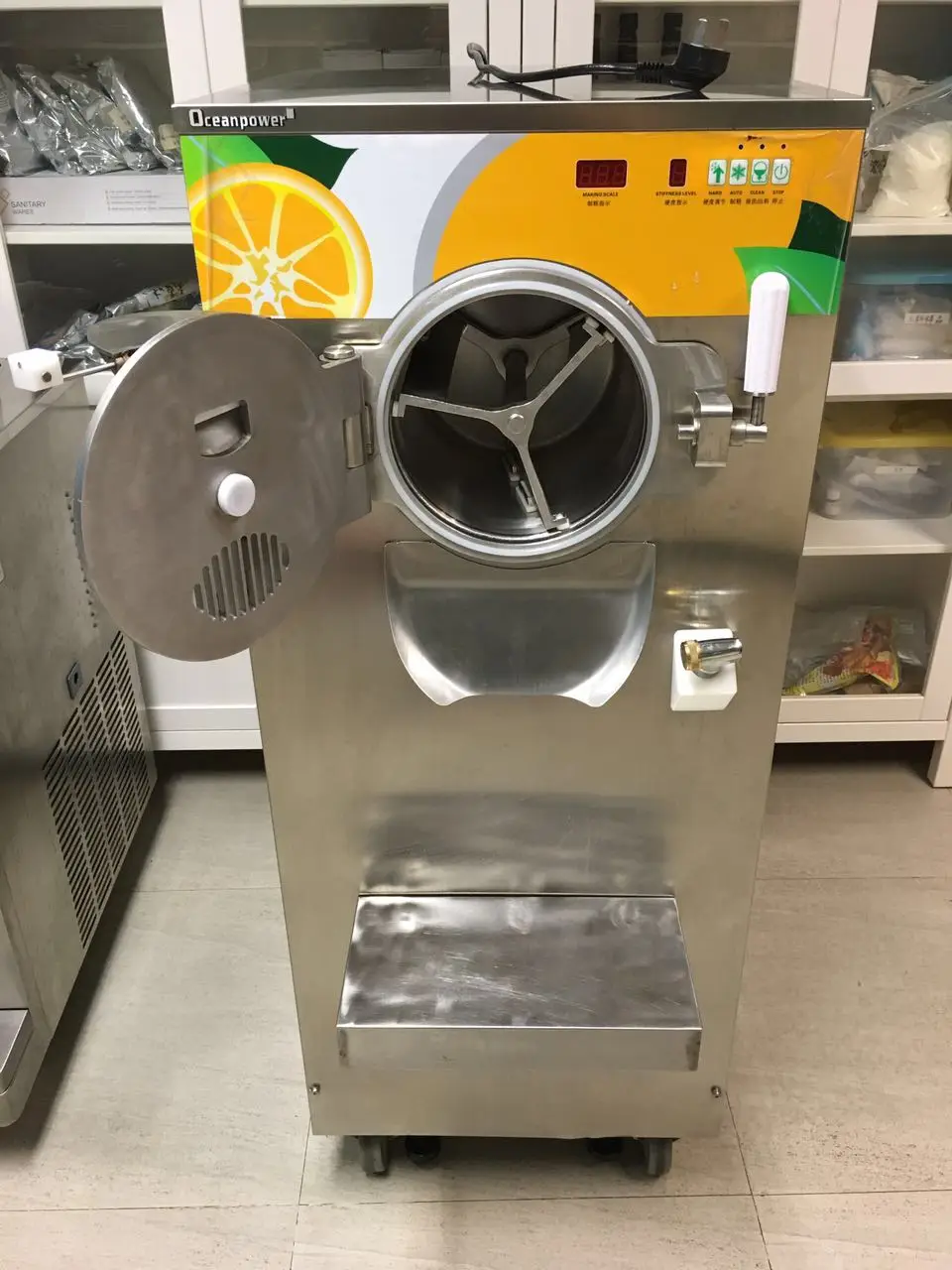 Oceanpower Oph42 Italian Gelato Machine Hard Ice Cream Machine Batch