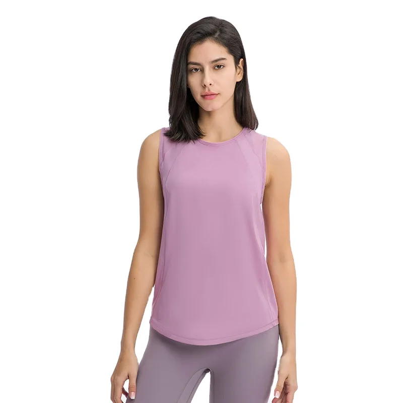 

2021 New Yoga Fitness Sports Yoga Vest Sports Running Fitness Clothes Women'S Vest Yoga Vest