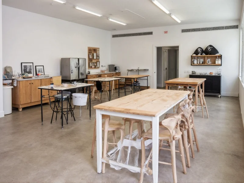 Cook and Craft Scottsdale studio space with cooking stations and craft tables