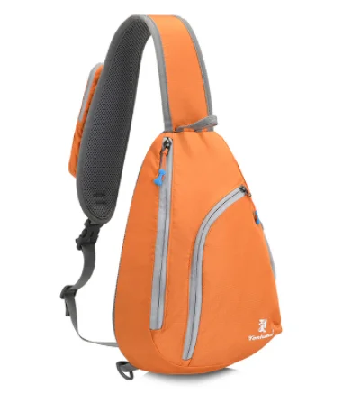 

Packable sport shoulder backpack waterproof sling chest crossbody bag travel bookbag for unisex, 8 colors