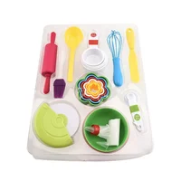 

Baking & Pastry Tool Type 28pieces Children Bakeware Baking Set / Kids Baking Tools Silicone Brush Egg Beater Cookie Mould