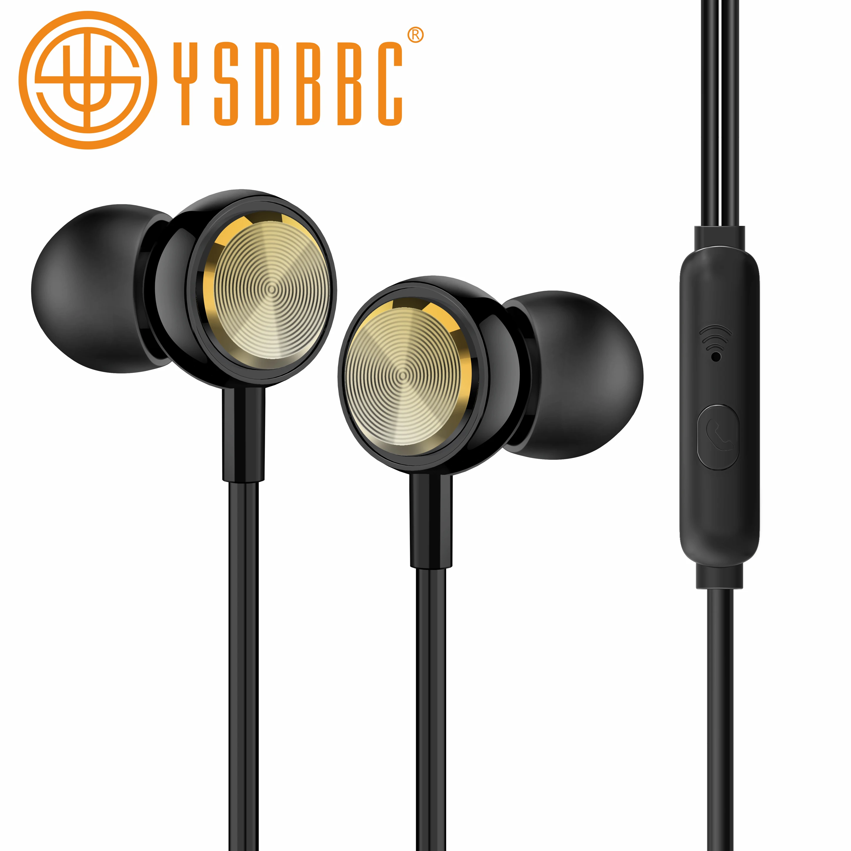 

Y5 auriculares con cable 3.5 mm contact pinearpiece portronics earphone wired corded headset