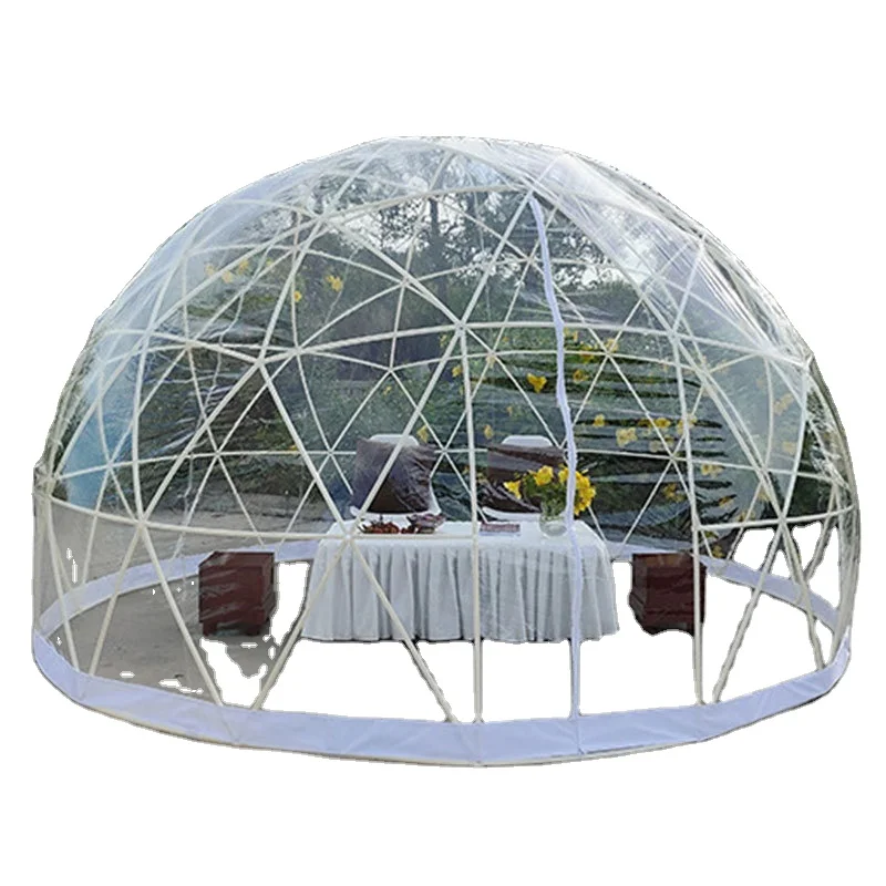 

Oem Environmental Protection Materials 3.6 M 6M Transparent Portable Planetarium Inflatable Lawn Clear Dome Tent