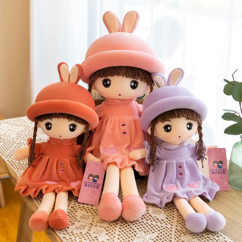 

Girl Gift Plush Toy Custom Rag Doll Toy Handmade