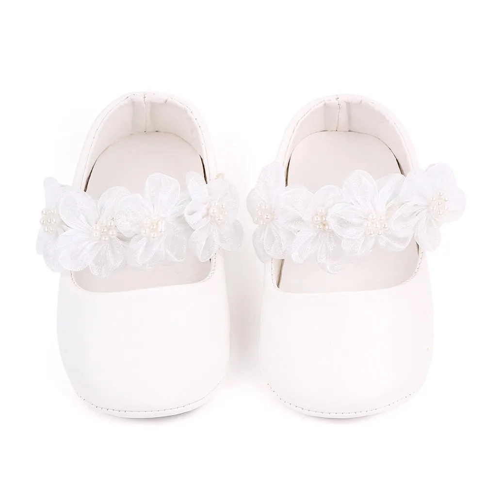 High Quality Baby Shoes Flower Princess Shoes Girls Toddlers supplier