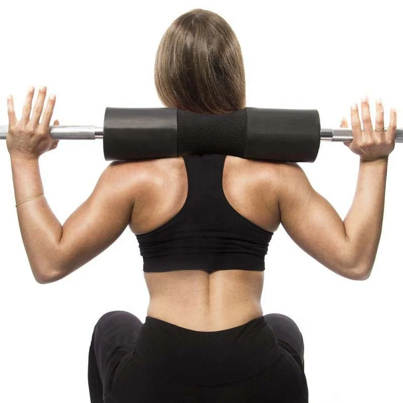 

Fitness Equipment Exercise Weightlifting Neck Gym Shoulder Protective Custom Logo Foam Squat Set Barbell Pad, Black, blue, pink