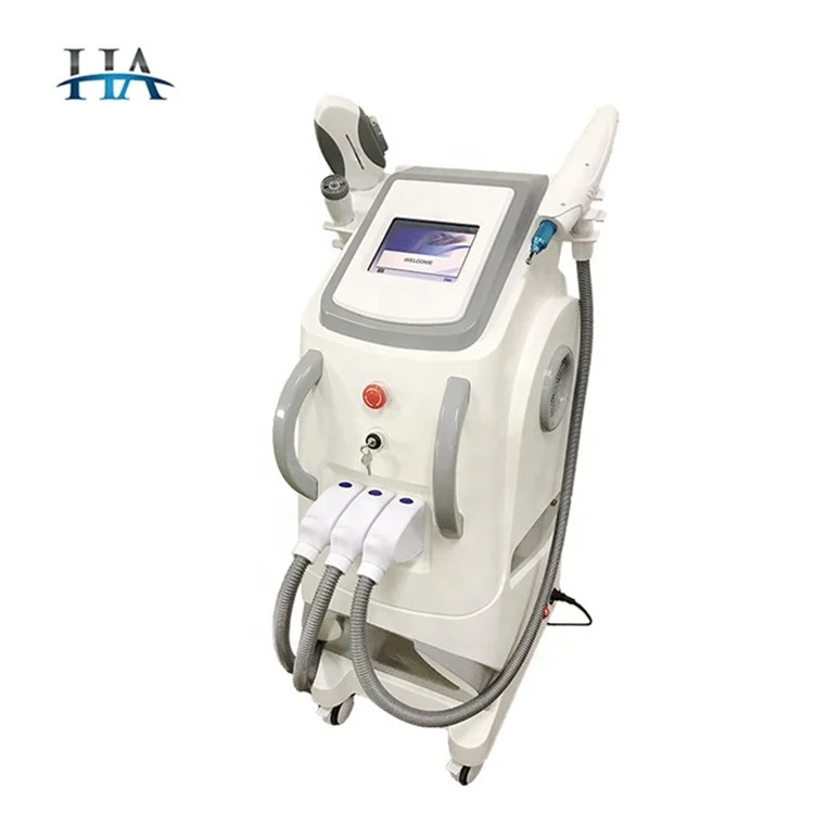 

4 In 1 RF Skin Tightening Beauty Machine Hair Removal Laser OPT SHR Permanent Hair Removal Machine Factory Price