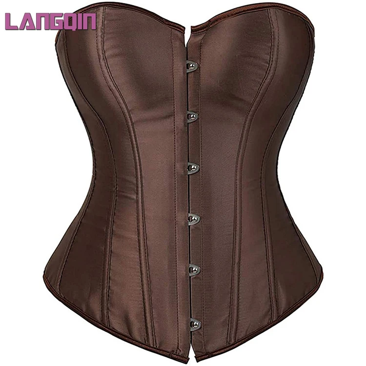 

Langqin 2022 Women's Sexy Corsets Fashionable slimming Bustiers Daily Wearing strapless corset top, Picture color & customized color