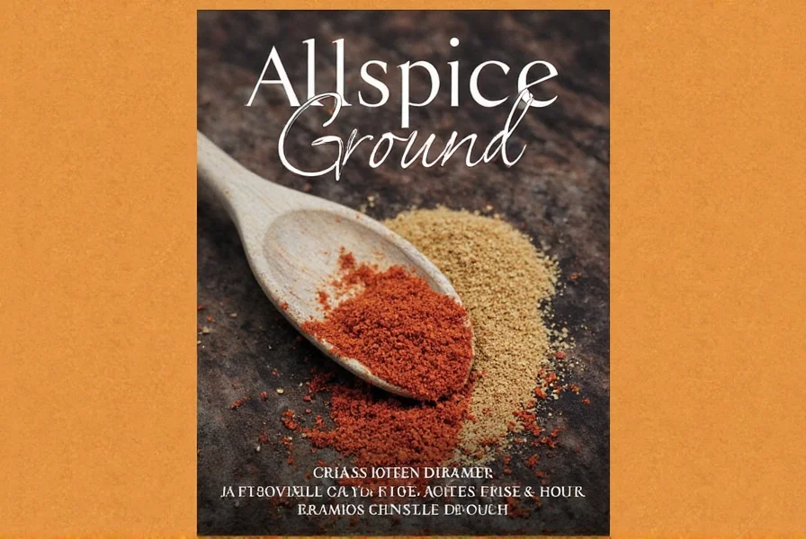 allspice ground a flavorful guide for spices lovers and home chefs
