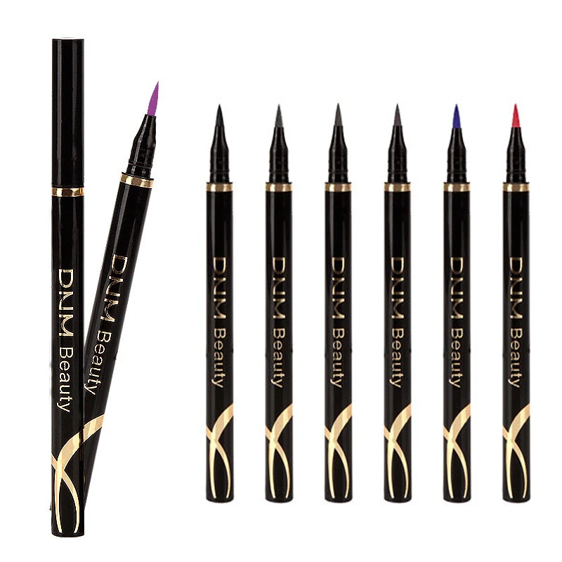 High Quality Liquid Eyeliner Pencil Private Label Waterproof 12 Colors Eyeliner Pencil