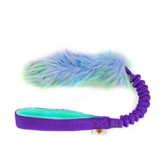 

Unicorn Fur with bungee handle Durable dog toy Faux fur puppy toy, Picture