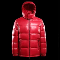 

High quality winter men outdoor shiny puffer lightweight warm 90% goose duck down jacket