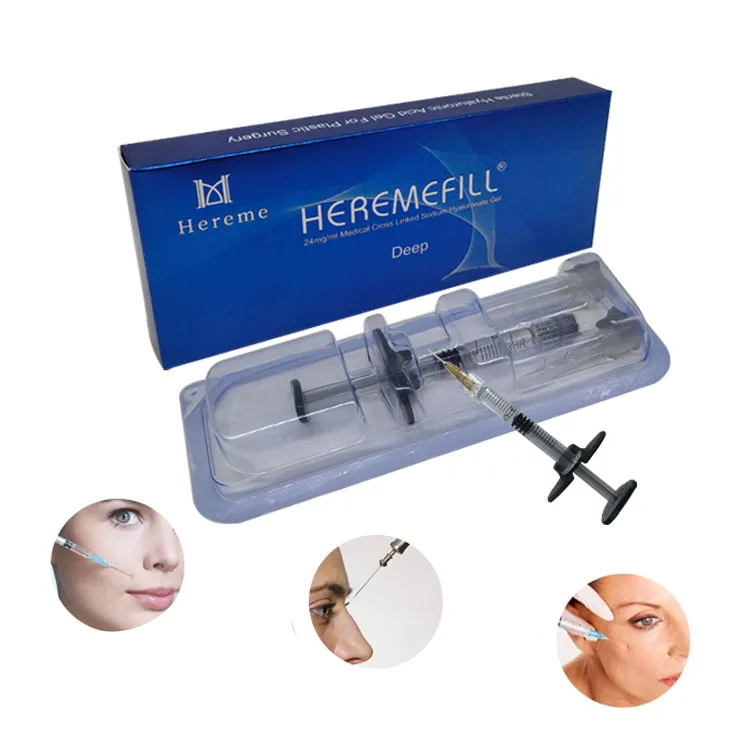 

chin plumper dermal filler hyaluronic acid for injection, Transparent