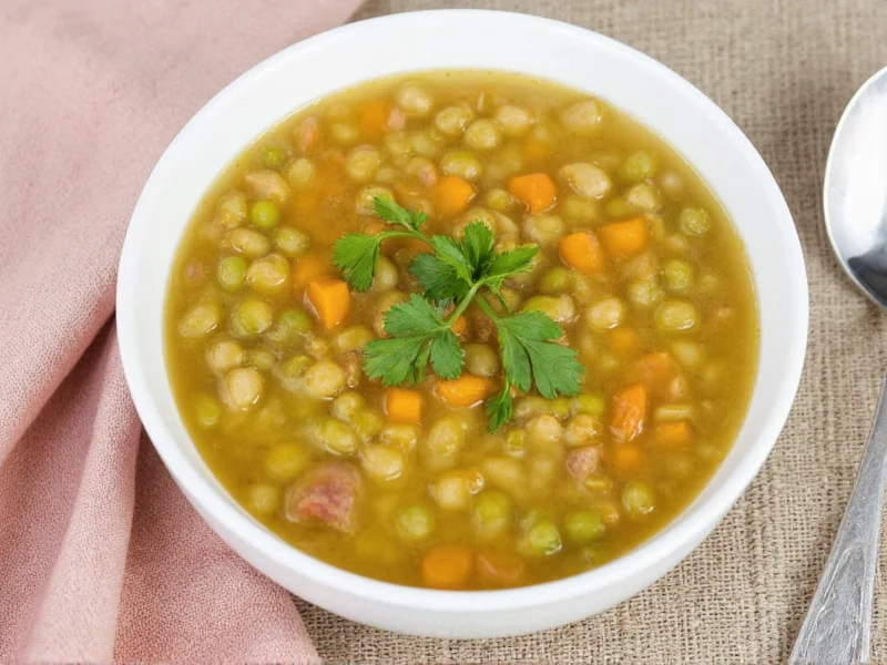 Ham and Split Pea Soup Calories: Exact Count Per Serving