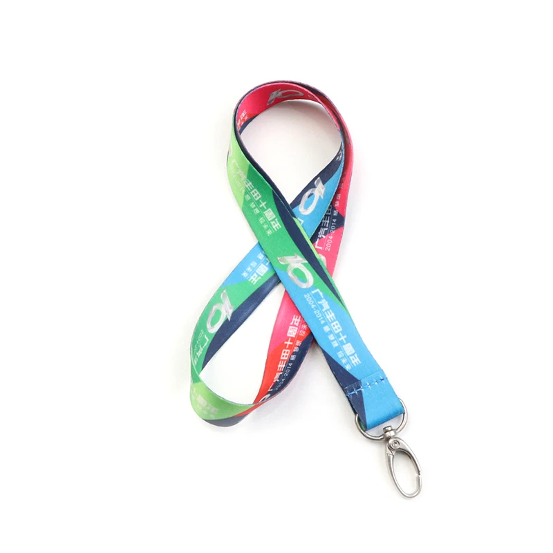 

car keychain wristlet short straps lanyard with design custom print logo