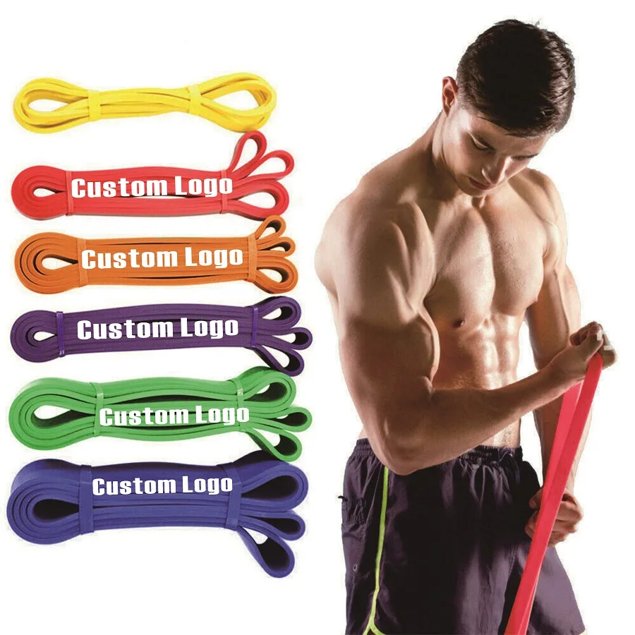 

Strong Resistance Bands Loop Heavy Duty Exercise Sport Fitness Gym Yoga Latex