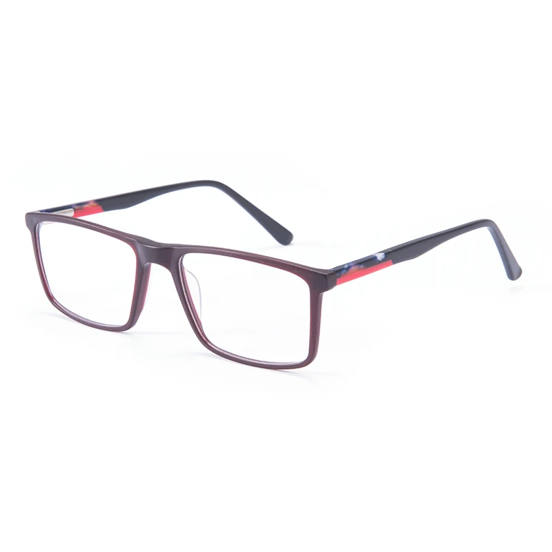 

Fashion Rectangular Frames Eyeglasses Men Cheap Acetate Optical Frames