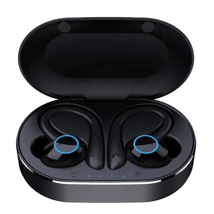 

Earhook UV light smart mini waterproof sport headset tws gaming handsfree headphone stereo earphone true wireless earbuds