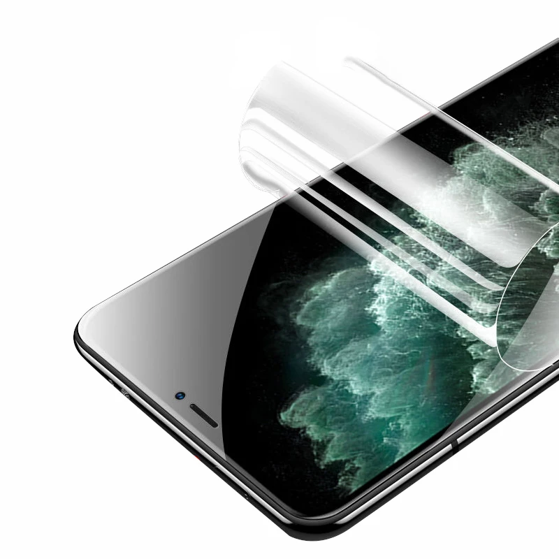 

Anti-blue light ultra-thin TPU hydrogel HD CLEAR screen protector For iphone 12ProMax