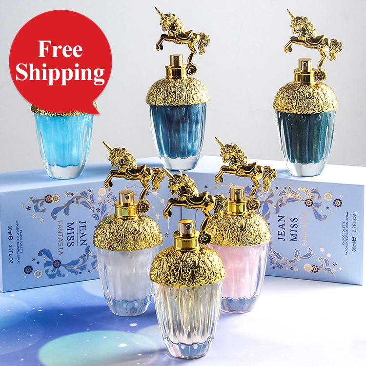 

Hot sale Luxury women body natural spray Glass perfume