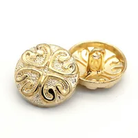 

Wholesale high quality Gold metal shirt button