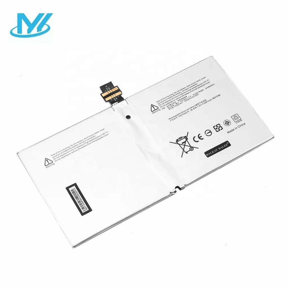 

Replacement laptop batteries battery for Microsoft Surface Pro 4 Pro4 1724 G3HTA027H DYNR01 5087mAh laptop Battery