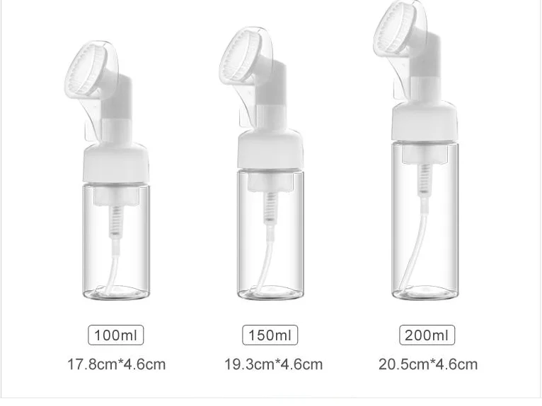 Empty Facial Mousse Foaming Soap Dispenser Hair Face Foamer Pump Bottle 