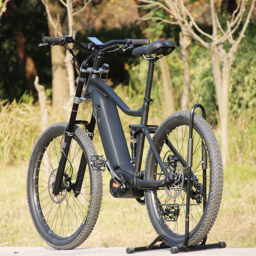 

2020 Electric Mountain Bike 1000w MTB e bikes Carbon Frame Full Suspension Electric Bicycle velo emtb 27.5