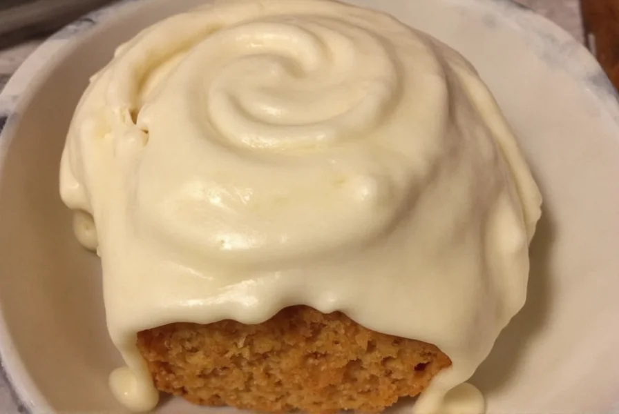 Perfectly drizzled cinnamon rolls with icing that has ideal consistency, neither too runny nor too thick