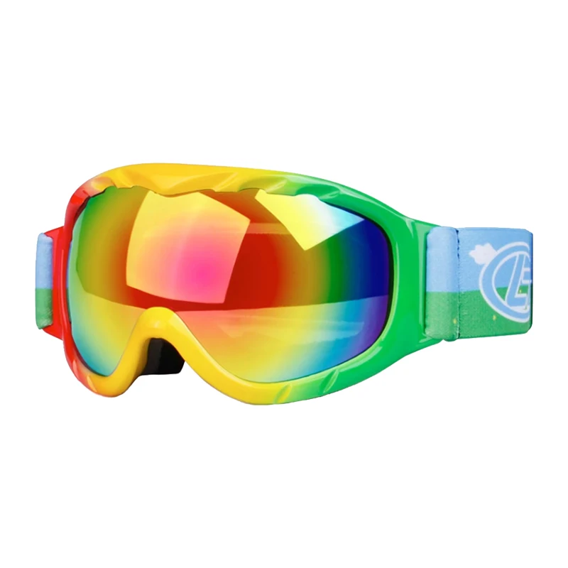 

Custom Anti Fog UV400 Lens Snowboard Racing Glasses Kids Skiing Goggles Spherical Lens Ski Goggles