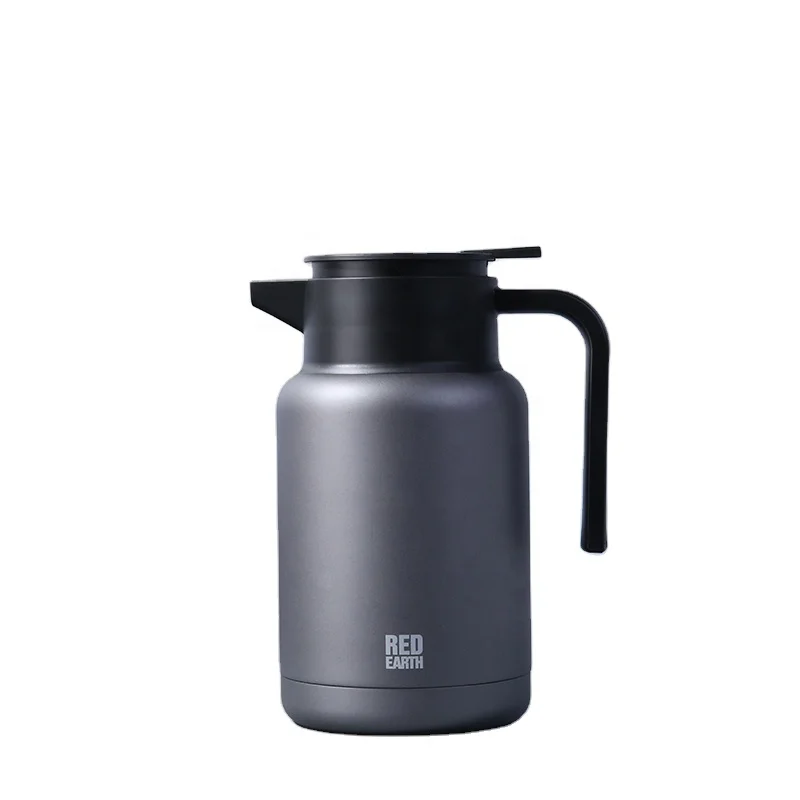 

GiNT H1 stainless hiking cool insulated 1.6L water coffee milk 55oz Coffee double wall Carafe water bottle
