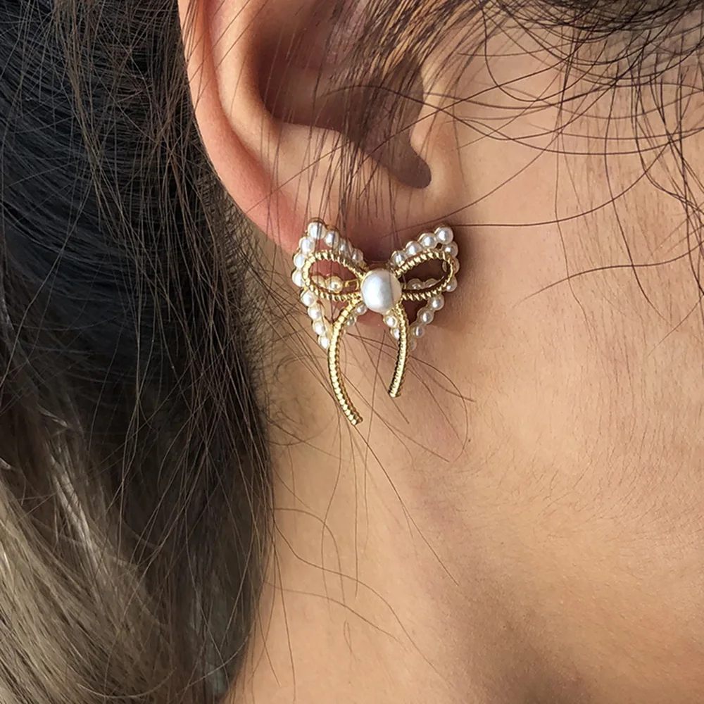

2021 Fashion jewelry European and American new style personality fashion butterfly earrings for women