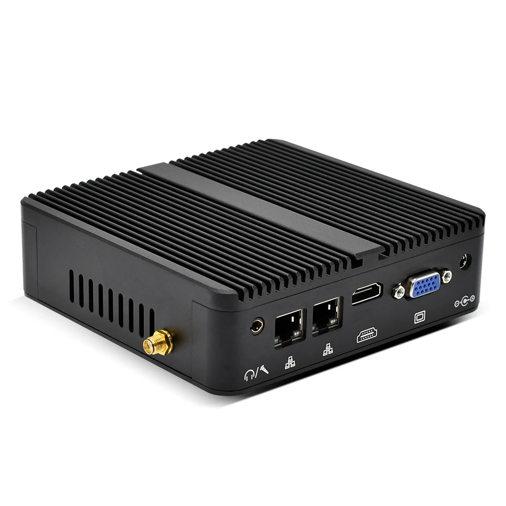 

Cheap Fanless TOPTON Mini PC Cele-ron J4125 Quad Core Industrial Computer Dual Gigabit LAN WiFi Window10 Linux Pfsense Firewalls