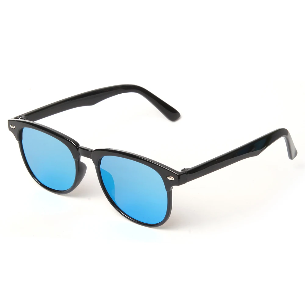 

SKYWAY Wholesale Fashion PC Frames Sun Glasses Blue Mirror Lens Shades Vintage UV400 Mens Sunglasses