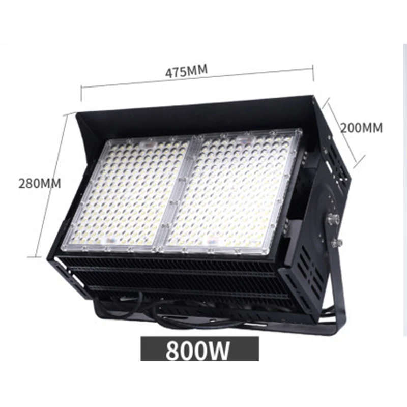 Square High Power LED Flood Light 300w 600w 1000w Football Field floodlight