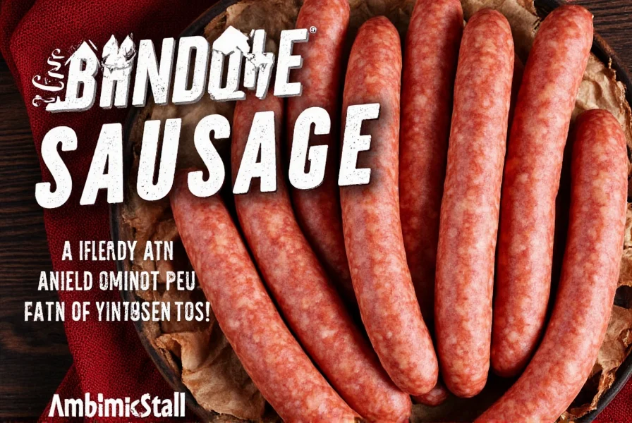 Sliced Andouie Sausage